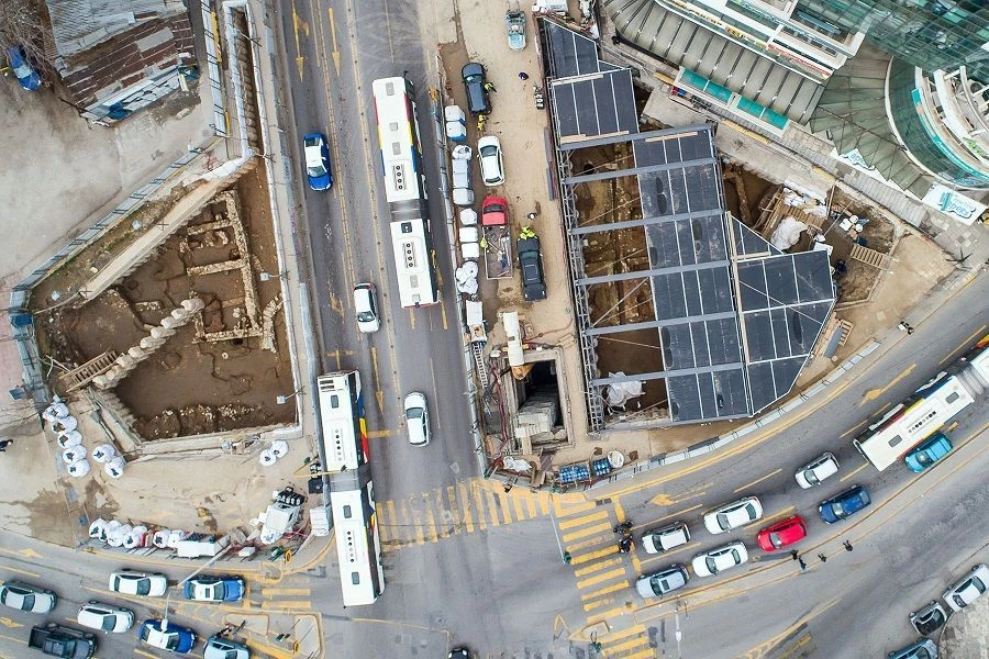 Αυτή είναι η πόλη κάτω από τη Θεσσαλονίκη του σήμερα! Δείτε τι έφεραν στο φως τα έργα για το μετρό